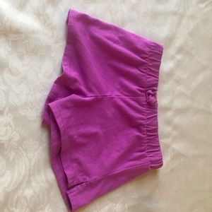 Purple comfortable shorts!
